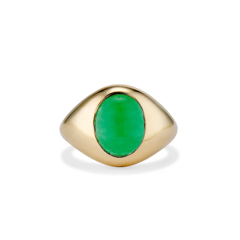 Jade Bubble Ring