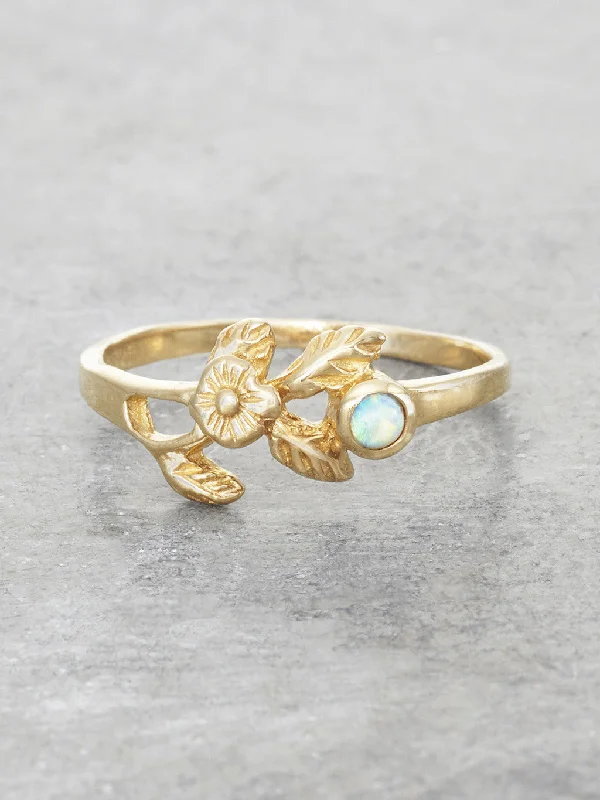 Opal Kiss Ring