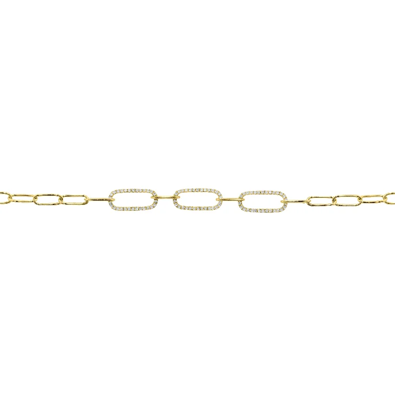 14K GOLD DIAMOND SAMANTHA BRACELET