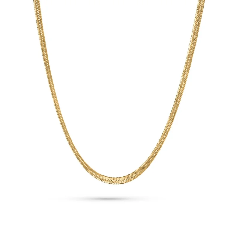 Gold Snake Chain Necklace