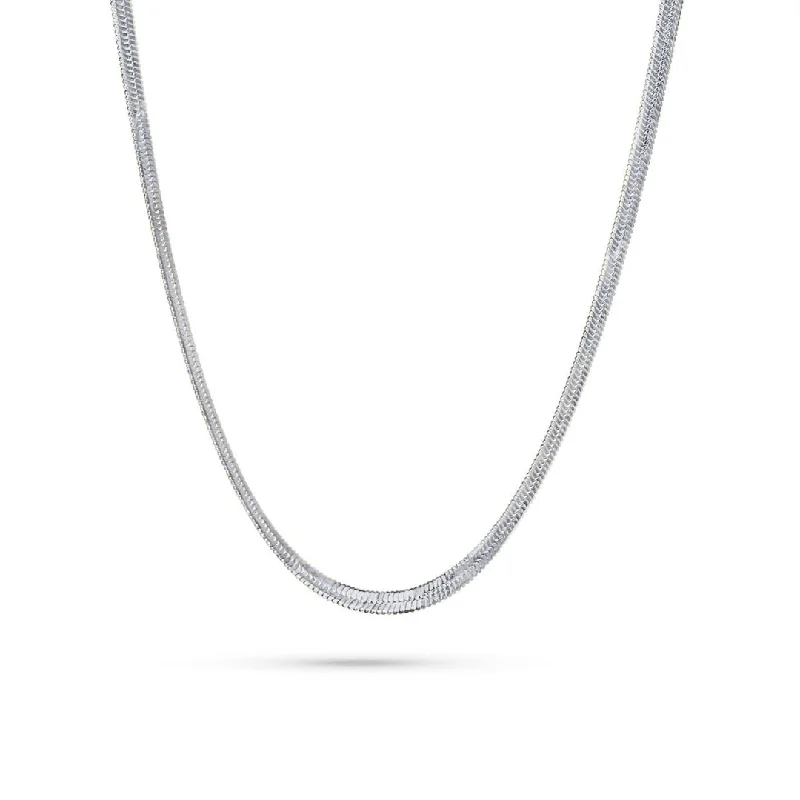 Silver Snake Chain Necklace