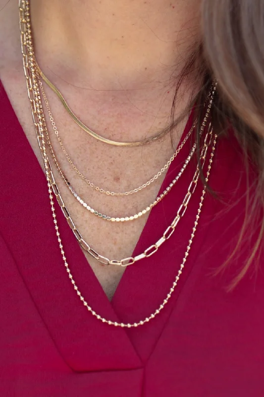 Up Til Dawn Layered Necklace