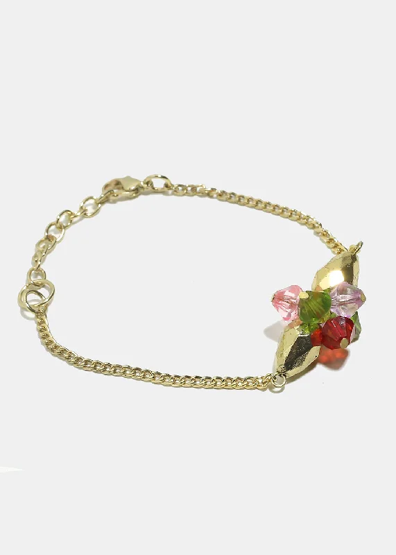 Christmas Gold Bracelet