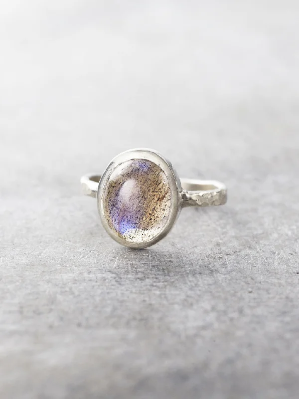 Labradorite Wishing Well Ring