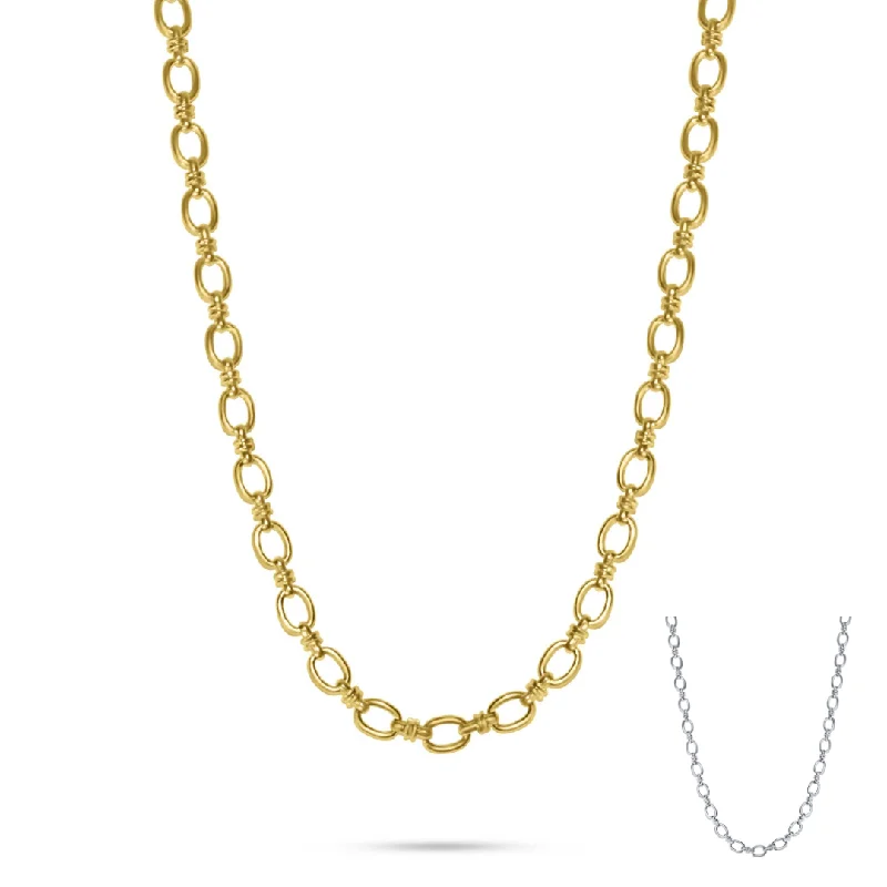 Oval Chain Necklace