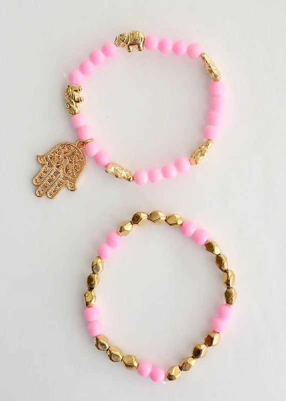 Pink/gold