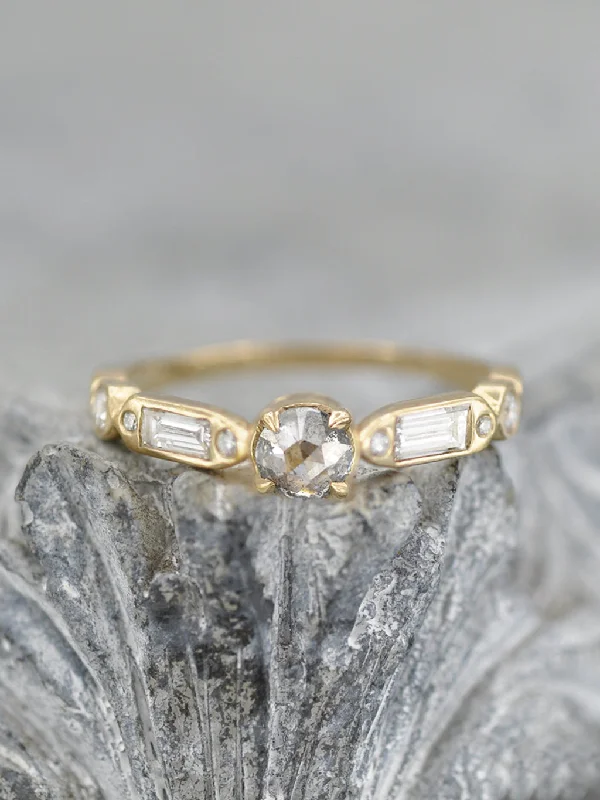 Illumination Salt + Pepper Diamond Ring