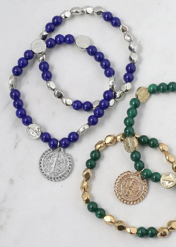 Saint Benedict Medal Bracelet