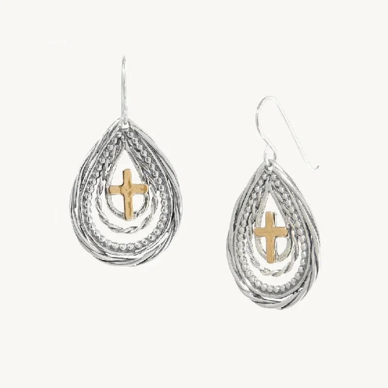 Abby Cross Earrings