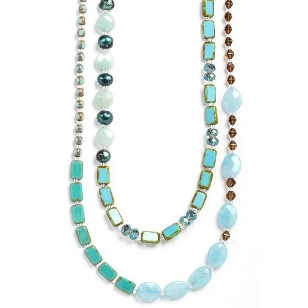 Ocean Medley Necklace, 60"