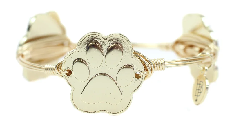 The Paw Print Bangle