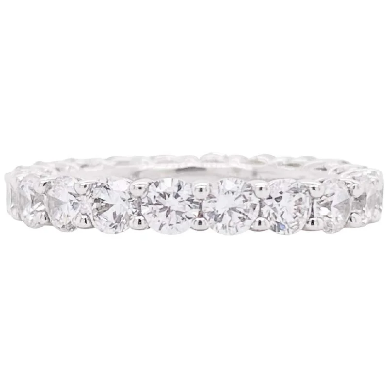 Round Diamond Eternity Band