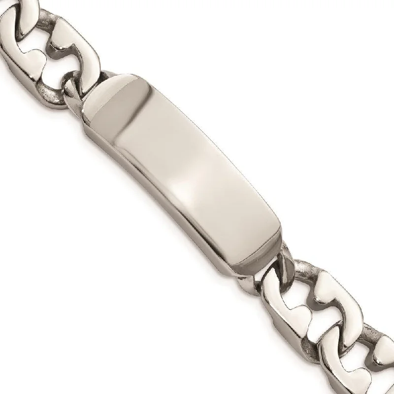 Stainless Steel Polished ID Bracelet