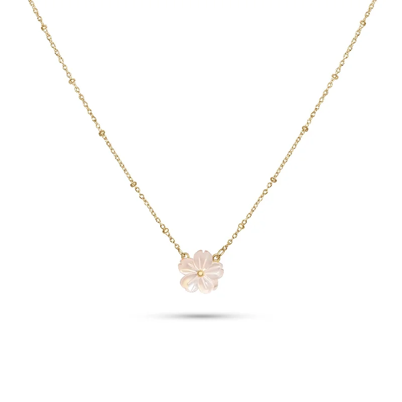 Dainty Flower Necklace