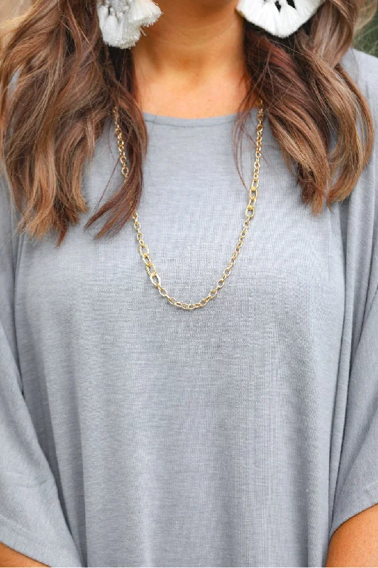 Long Story Short Chain Necklace