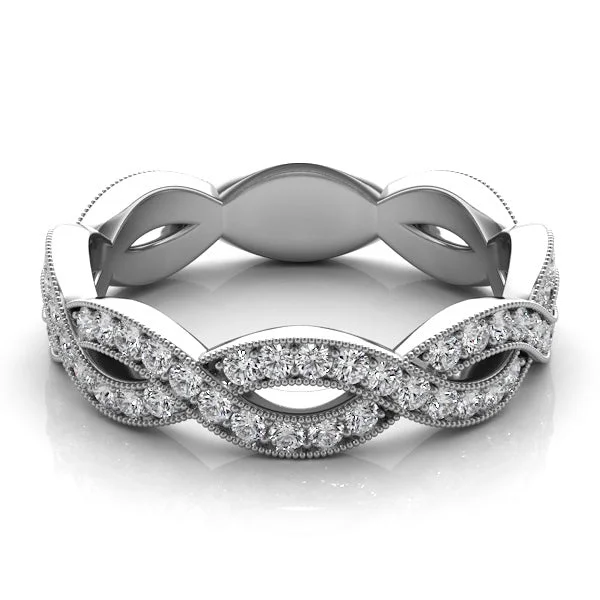 Infinity Diamond Eternity Band