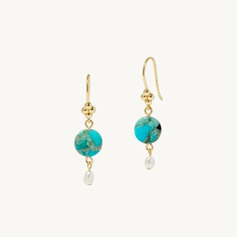 Fabrizia Turquoise Earrings