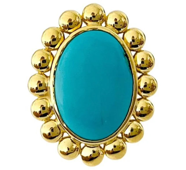 Sleeping Beauty Turquoise Ring