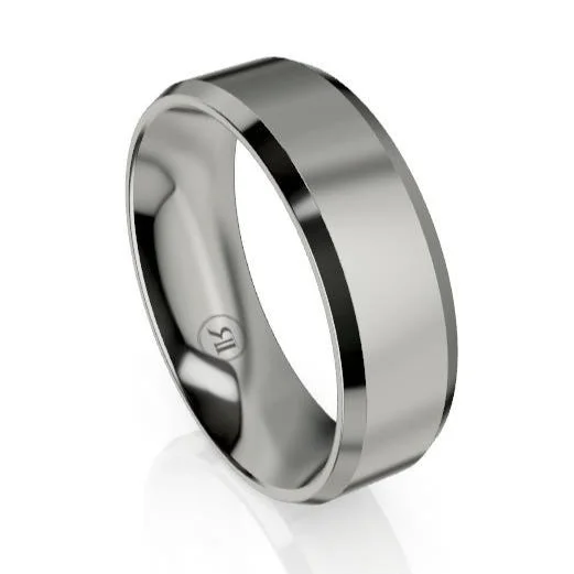 The Vanguard Titanium Wedding Ring