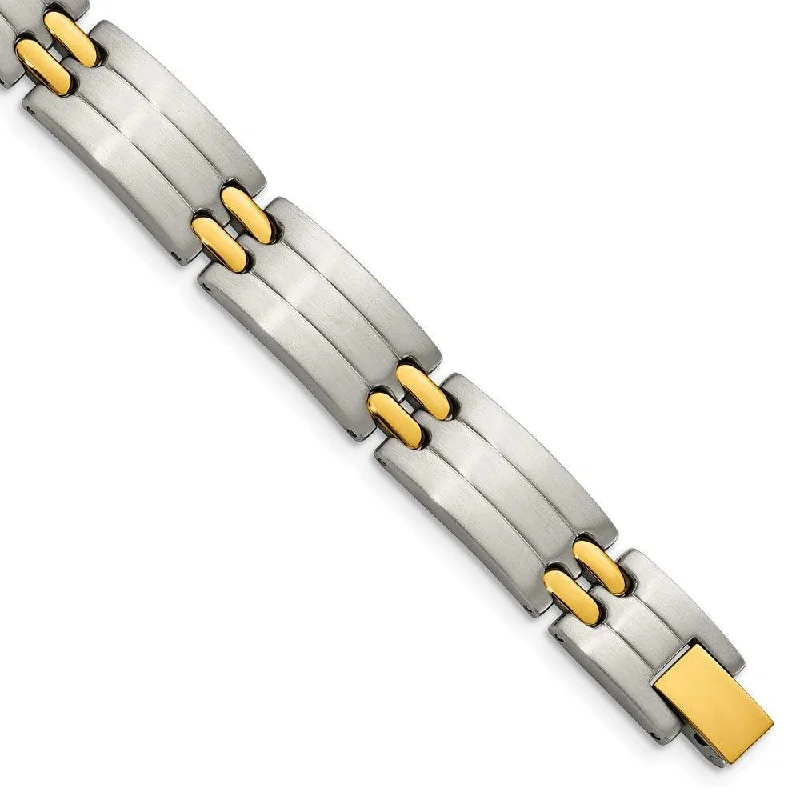 Stainless Steel Yellow IP-plated Bracelet